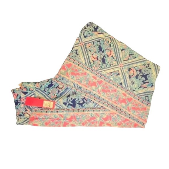 NWT Lilly Pulitzer Bal Harbour Zanzibar Mid-Rise Flowy Palazzo Pant Size XS - Picture 5 of 10